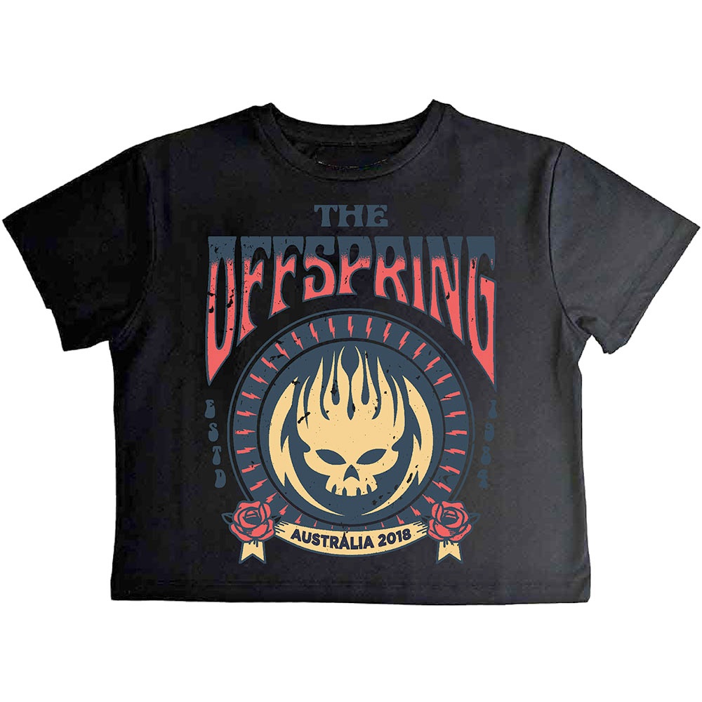 The Offspring - Australia 2018 Crop top - Noir